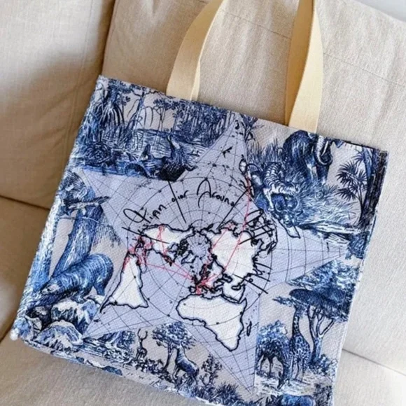 Dior Around the World Tote Bag - Picture 3 of 7